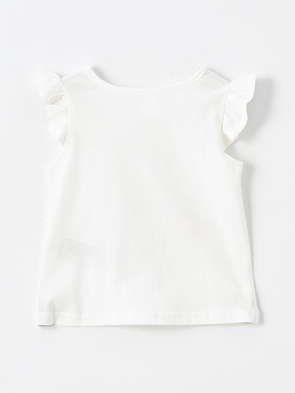 Crew Neck Short Sleeve Printed Baby Girl T-Shirt 2-Pack-2