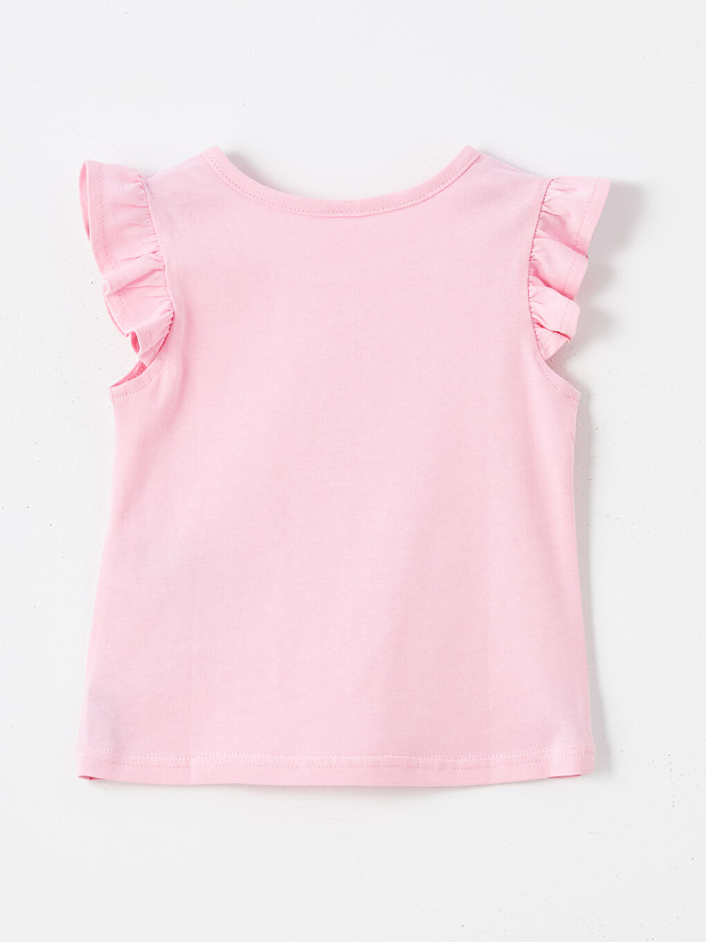 Crew Neck Short Sleeve Printed Baby Girl T-Shirt 2-Pack-4