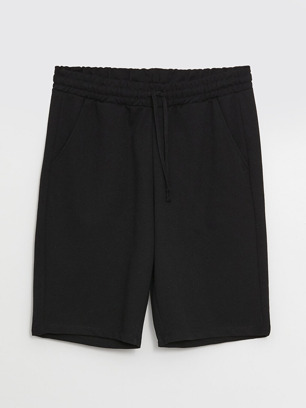 Regular Fit Pique Men's Shorts-4