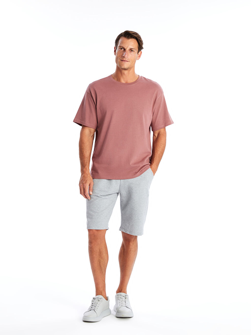 Regular Fit Pique Men's Shorts