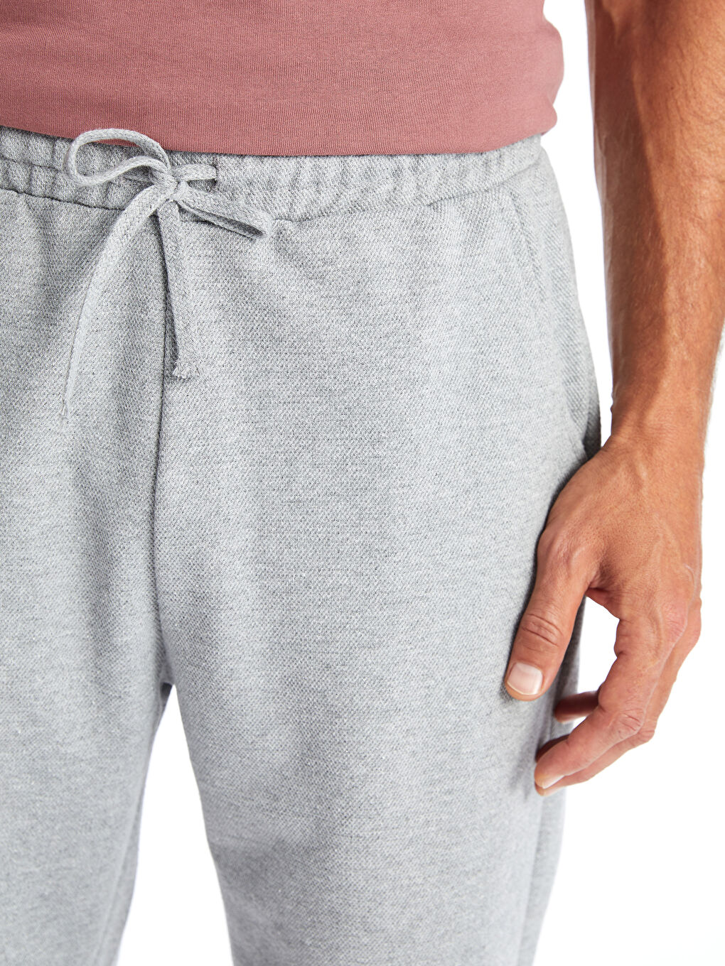 Regular Fit Pique Men's Shorts-2