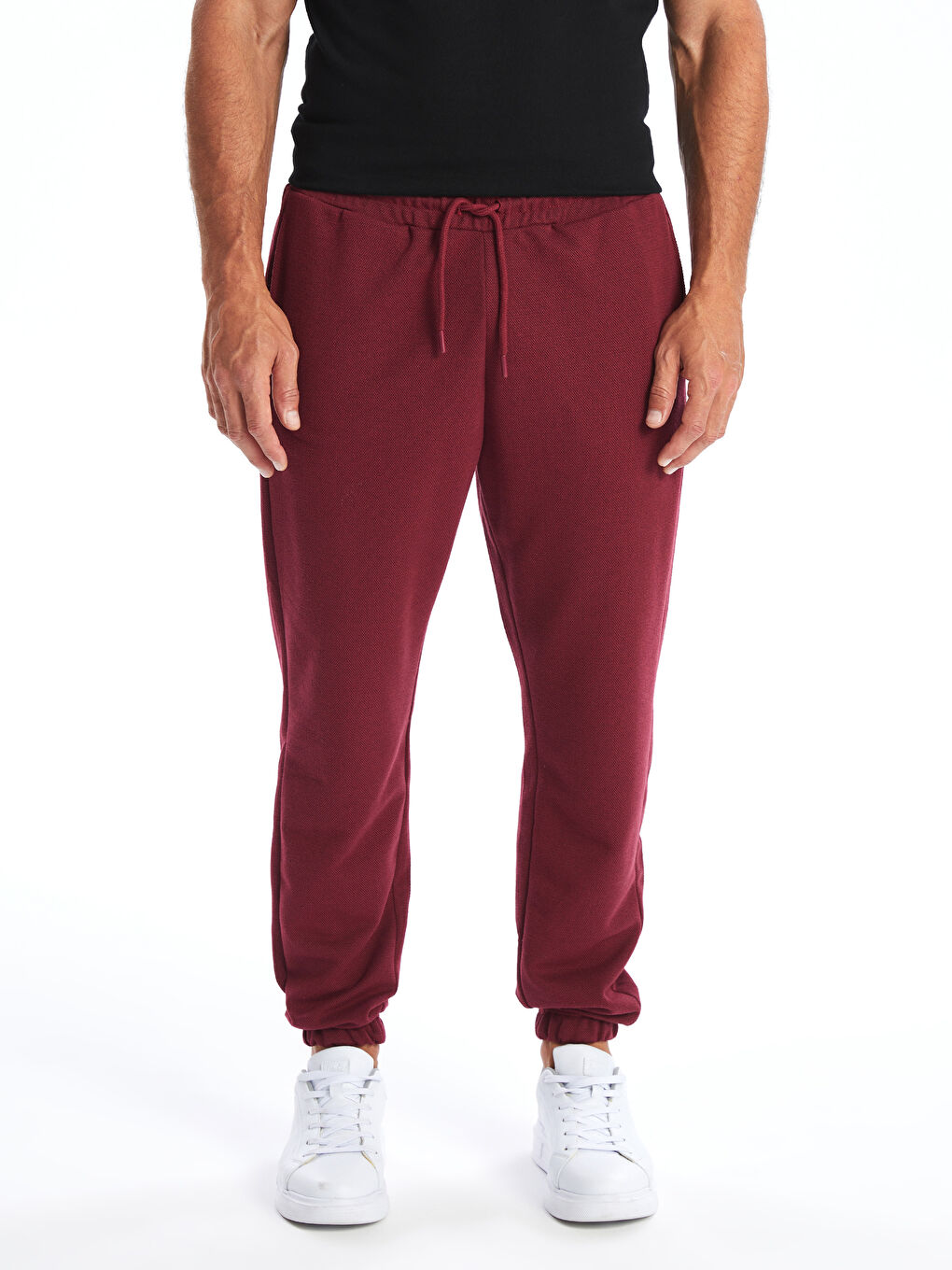 LCW ECO Bordo Standart Kalıp Erkek Jogger Eşofman Altı - 1