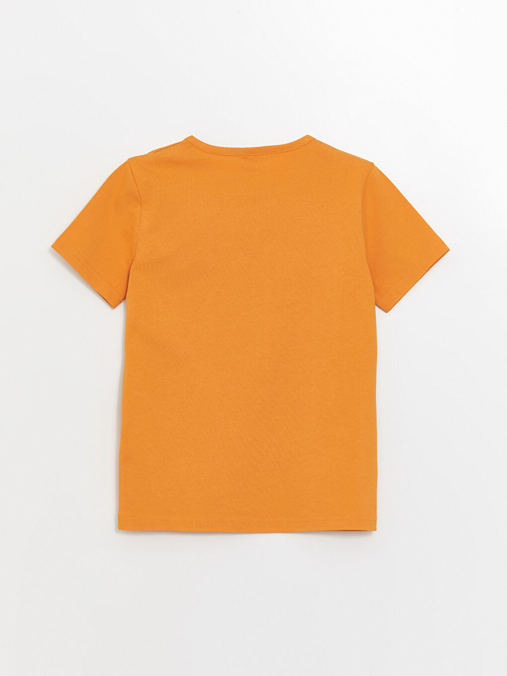 Футболка с коротким рукавом для мальчиков с круглым вырезом и принтом-4