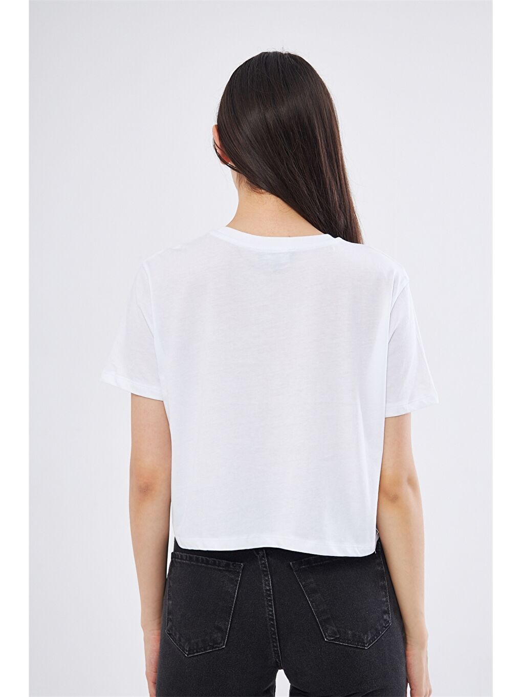 Crew Neck Women's T-Shirt-2