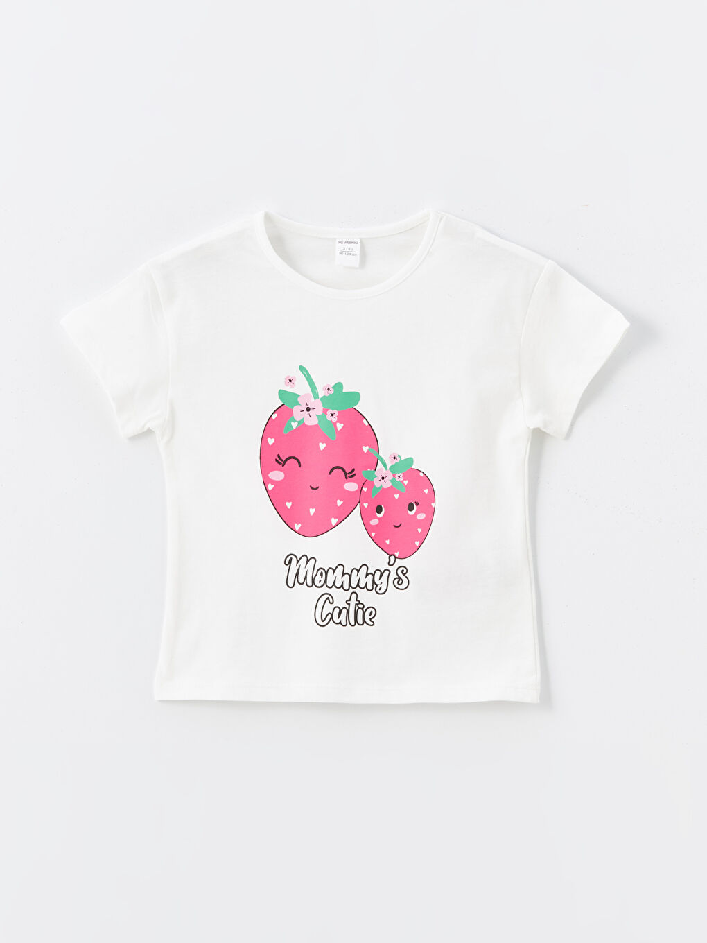 Crew Neck Short Sleeve Baby Girls' T-Shirt and Tights 2 Pack Set-1