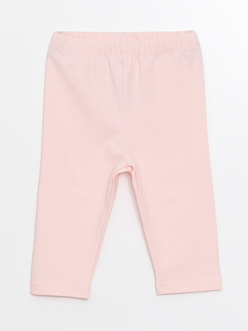 Pembe Bisiklet Yaka Kısa Kollu Baskılı Kız Bebek Bluz ve Tayt 2'li Takım-2