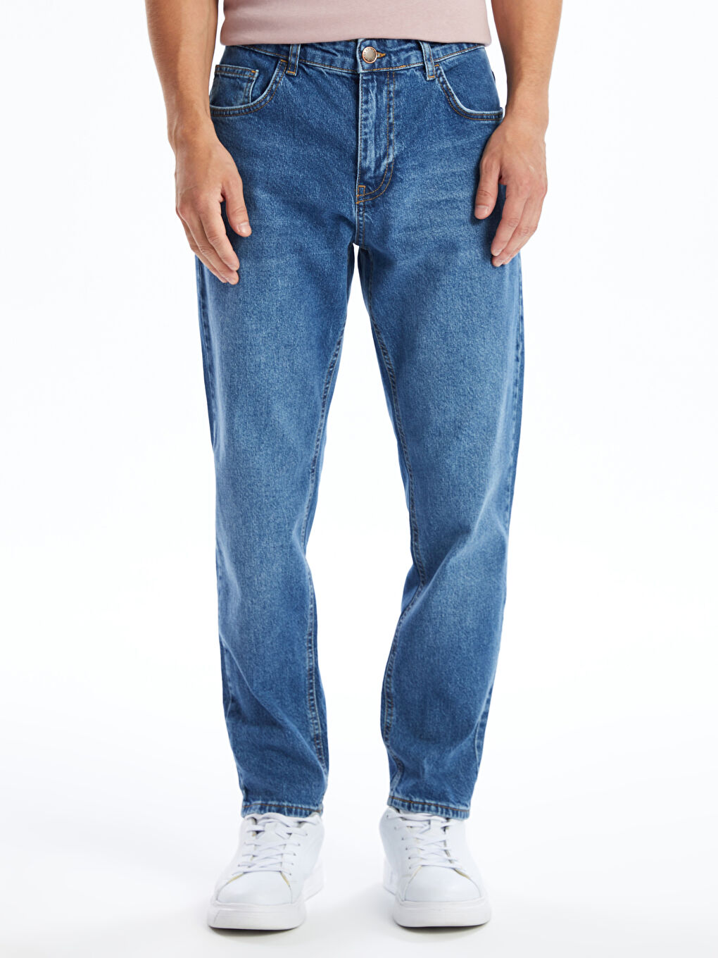 LCW Jeans Orta İndigo Rodeo 720 Dad Fit Erkek Jean Pantolon - 1