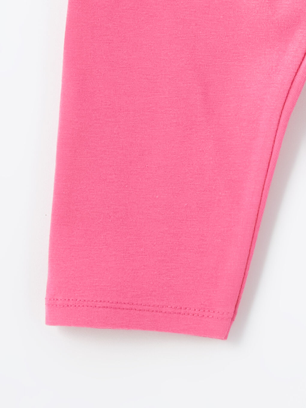 LCW Kids Pembe Beli Lastikli Basic Kız Bebek Tayt - 2