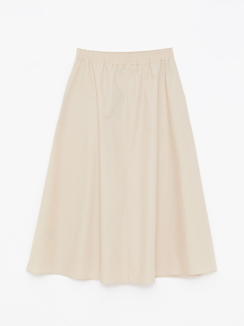 Elastic Waist Straight A-Cut Women's Skirt -S4N100Z8-YLF