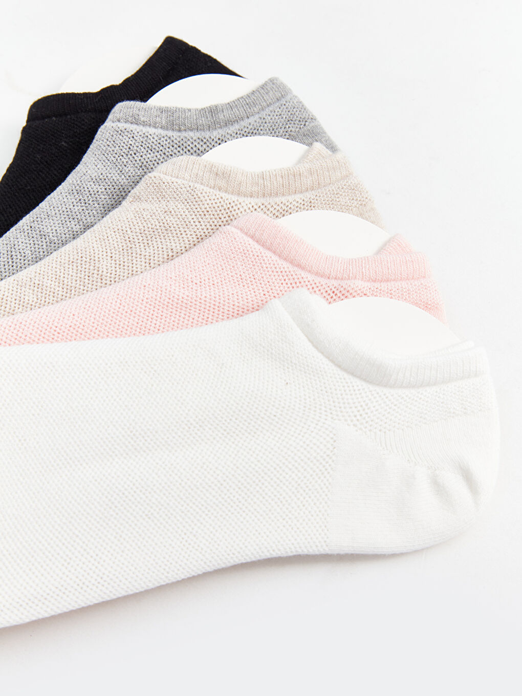 Chaussettes d'entraînement Unies pour Femmes Lot de 5 pièces-2