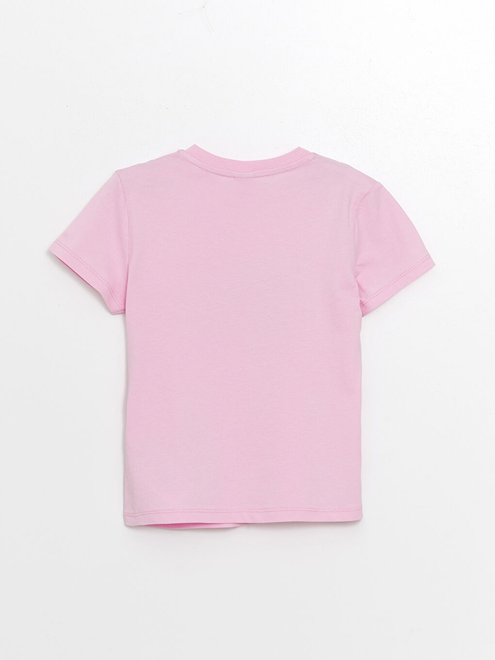 Crew Neck Printed Short Sleeve Girls' T-Shirt 2 Pack-3