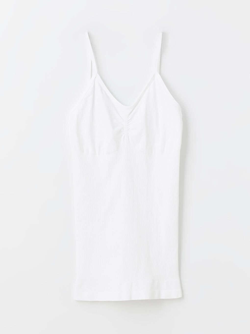 Beyaz Dar Kalıp Jakarlı Atlet