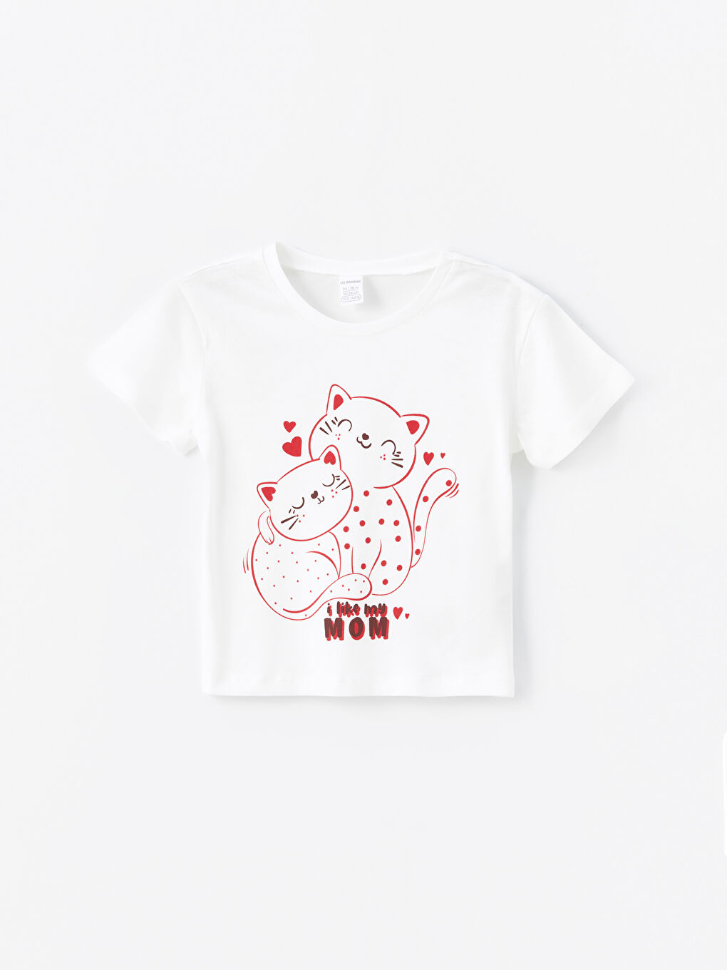 Crew Neck Printed Baby Girl T-Shirt and Leggings 2-Pack Set-1