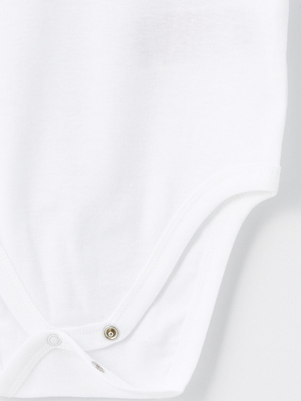 Ekru Kare Yaka Kız Bebek Çıtçıtlı Body-1