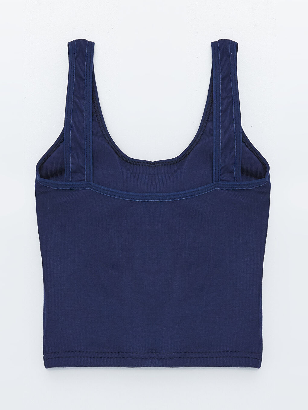 İndigo U Yaka Kadın Atlet-1