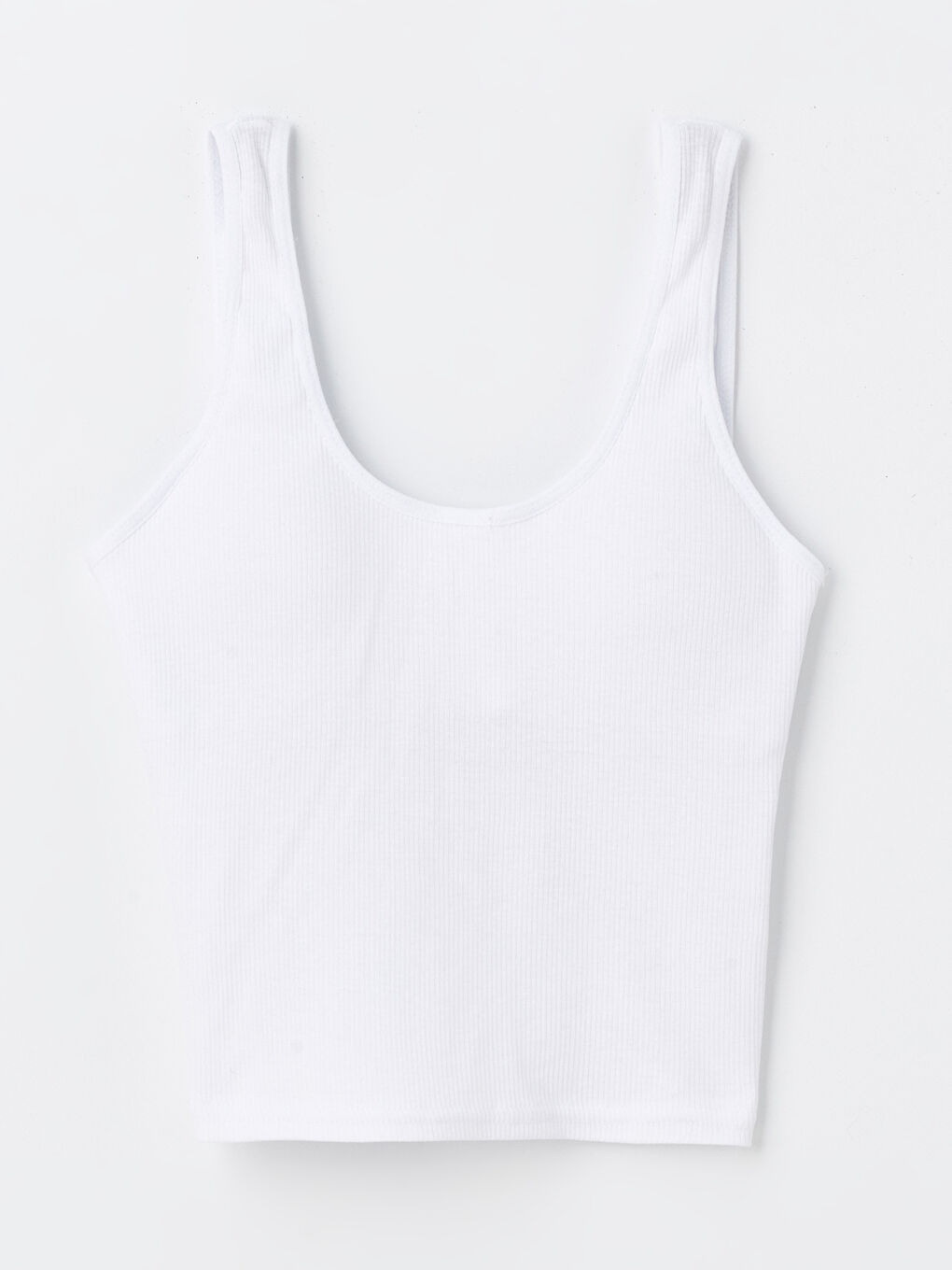 Beyaz U Yaka Kadın Atlet