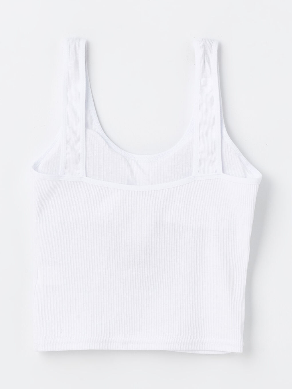 Beyaz U Yaka Kadın Atlet-1