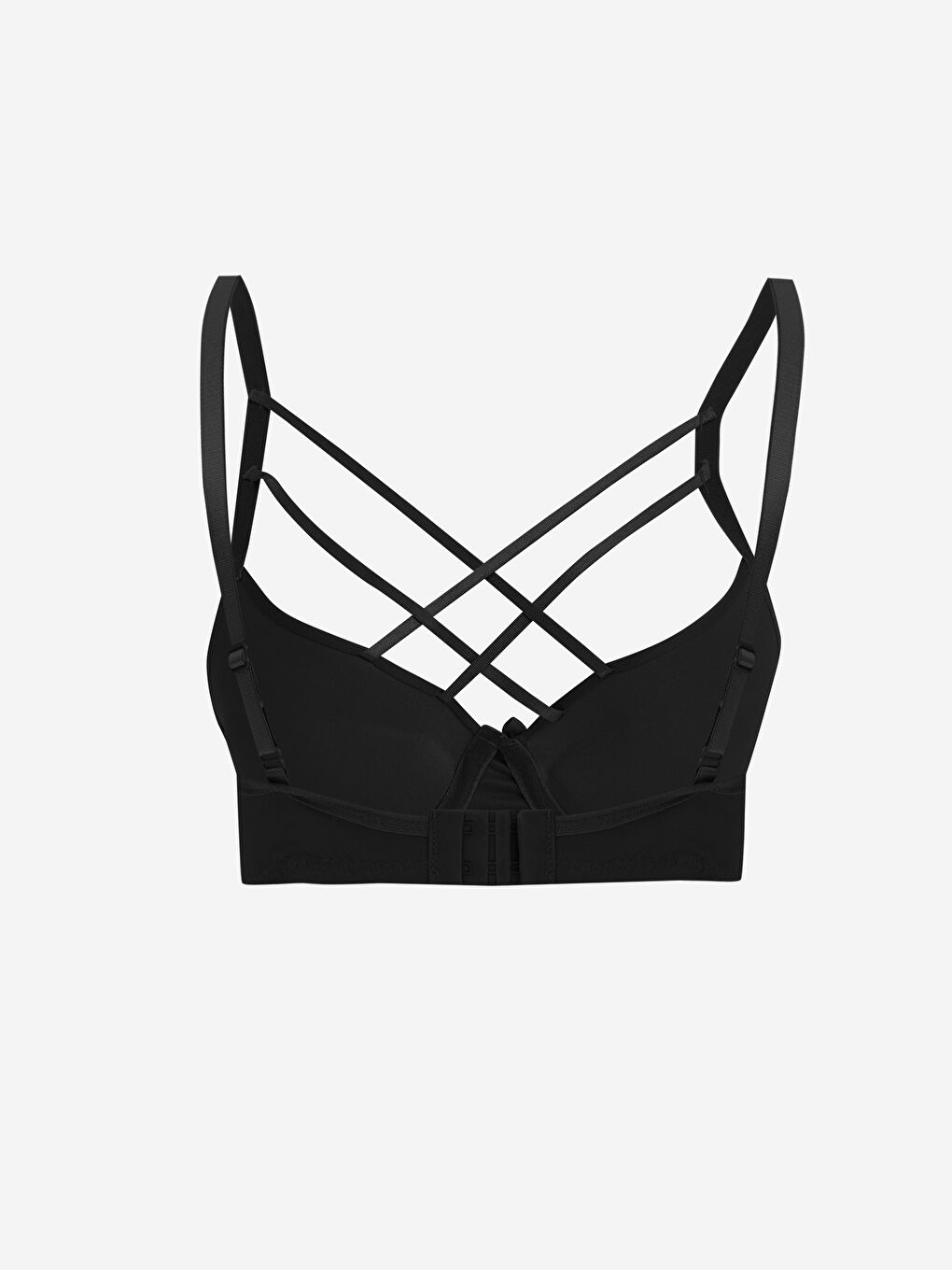 Siyah Destekli Çapraz Sütyen-1