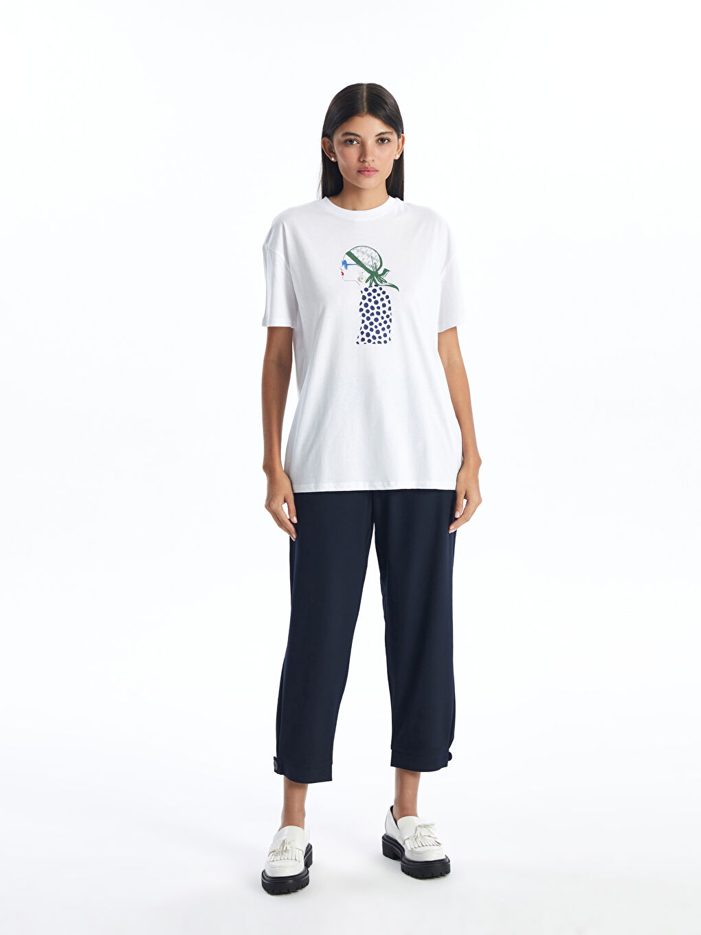 Women's Carrot Fit Regular Trousers -S4N593Z8-JJ7