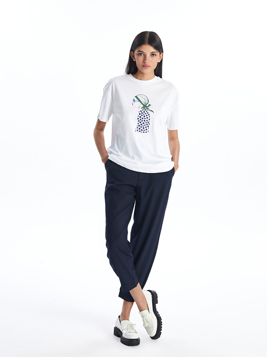 Women's Carrot Fit Regular Trousers -S4N593Z8-JJ7
