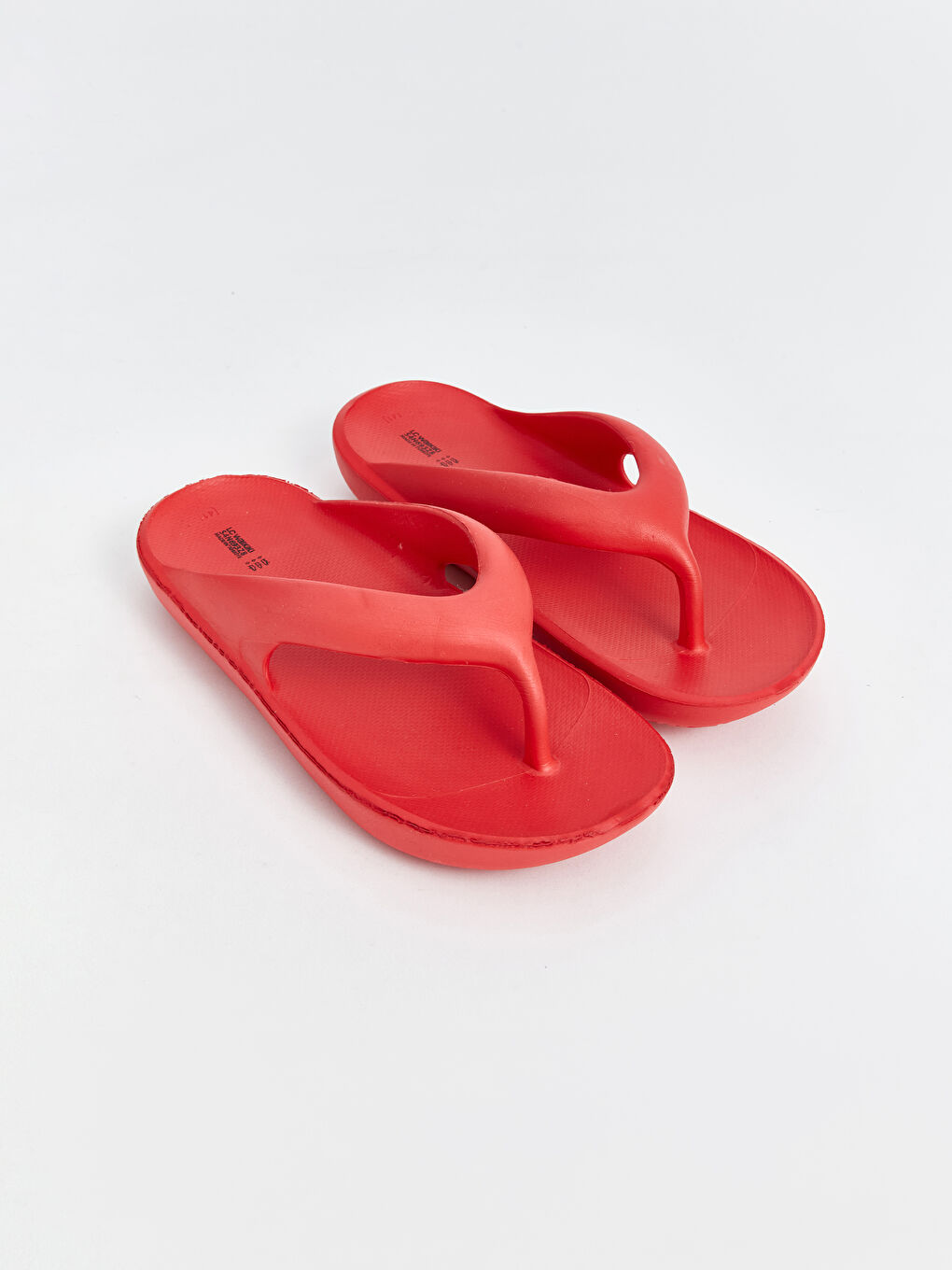 Kırmızı Kadın Parmak Arası Terlik