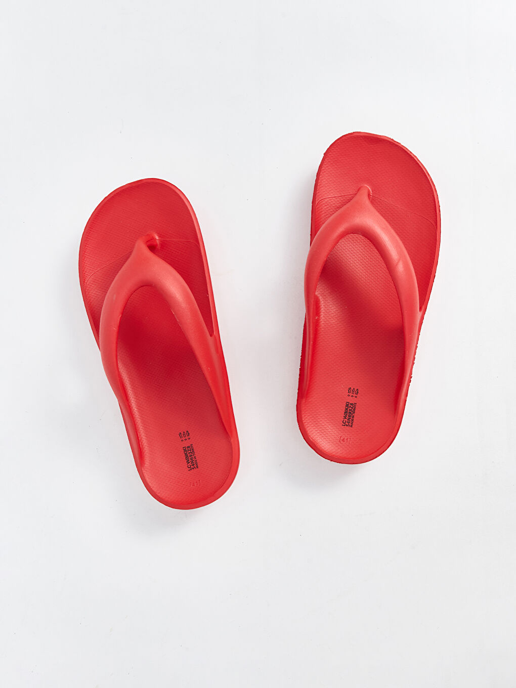 Kırmızı Kadın Parmak Arası Terlik-1