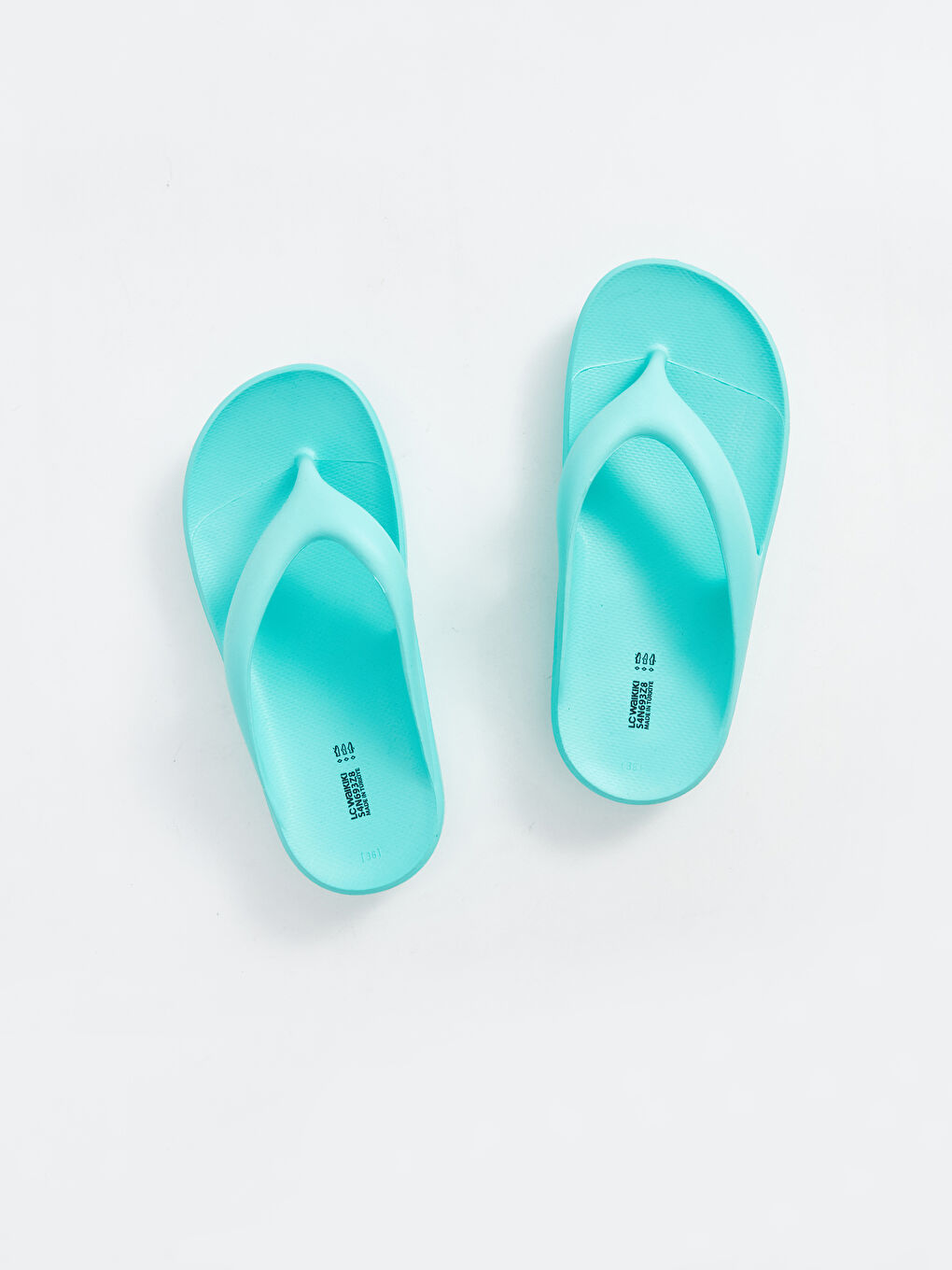 Yeşil Kadın Parmak Arası Terlik-2