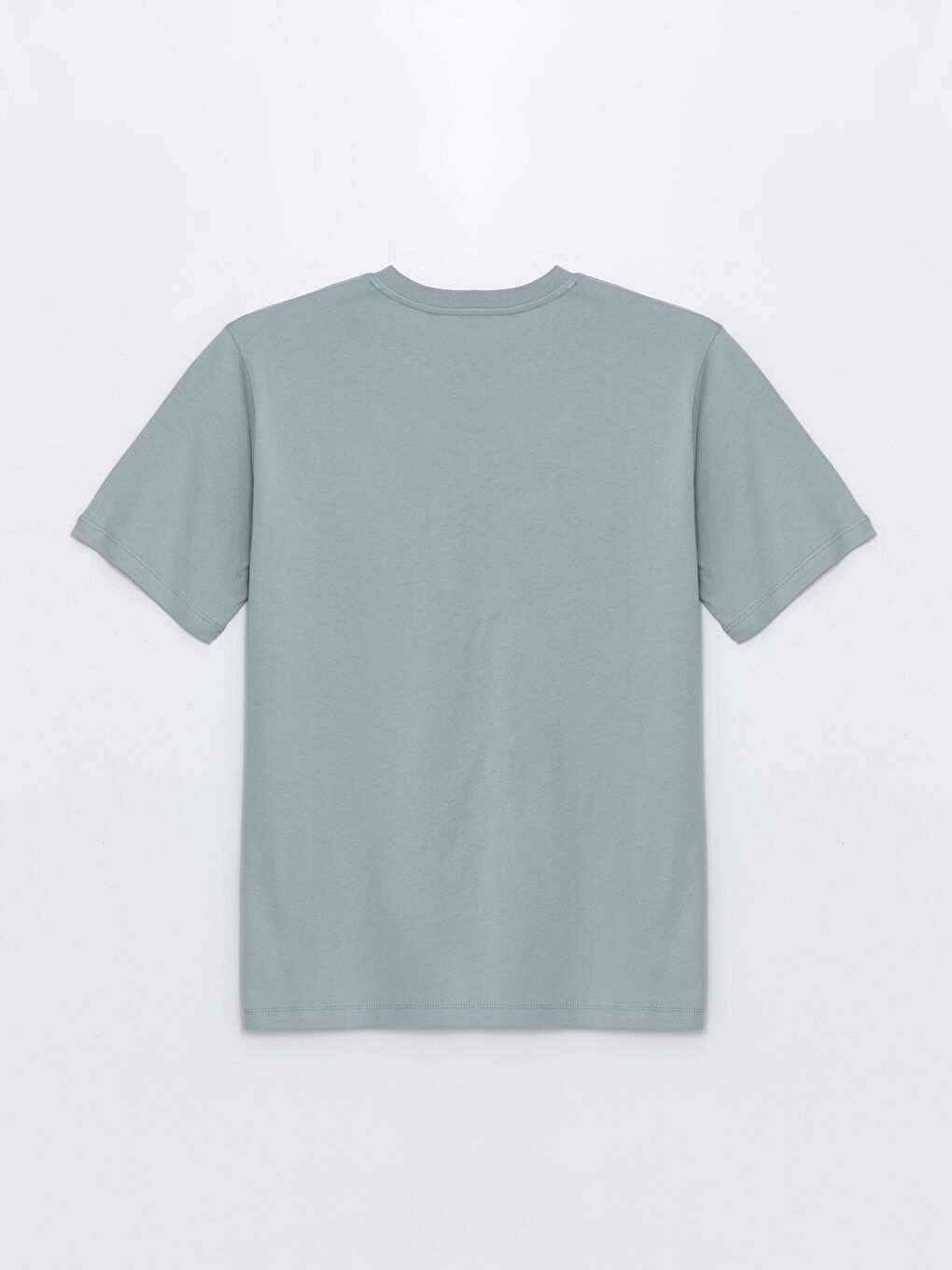 Crew Neck Short Sleeve Printed Combed Cotton Men's T-shirt -S4N864Z8-VGQ