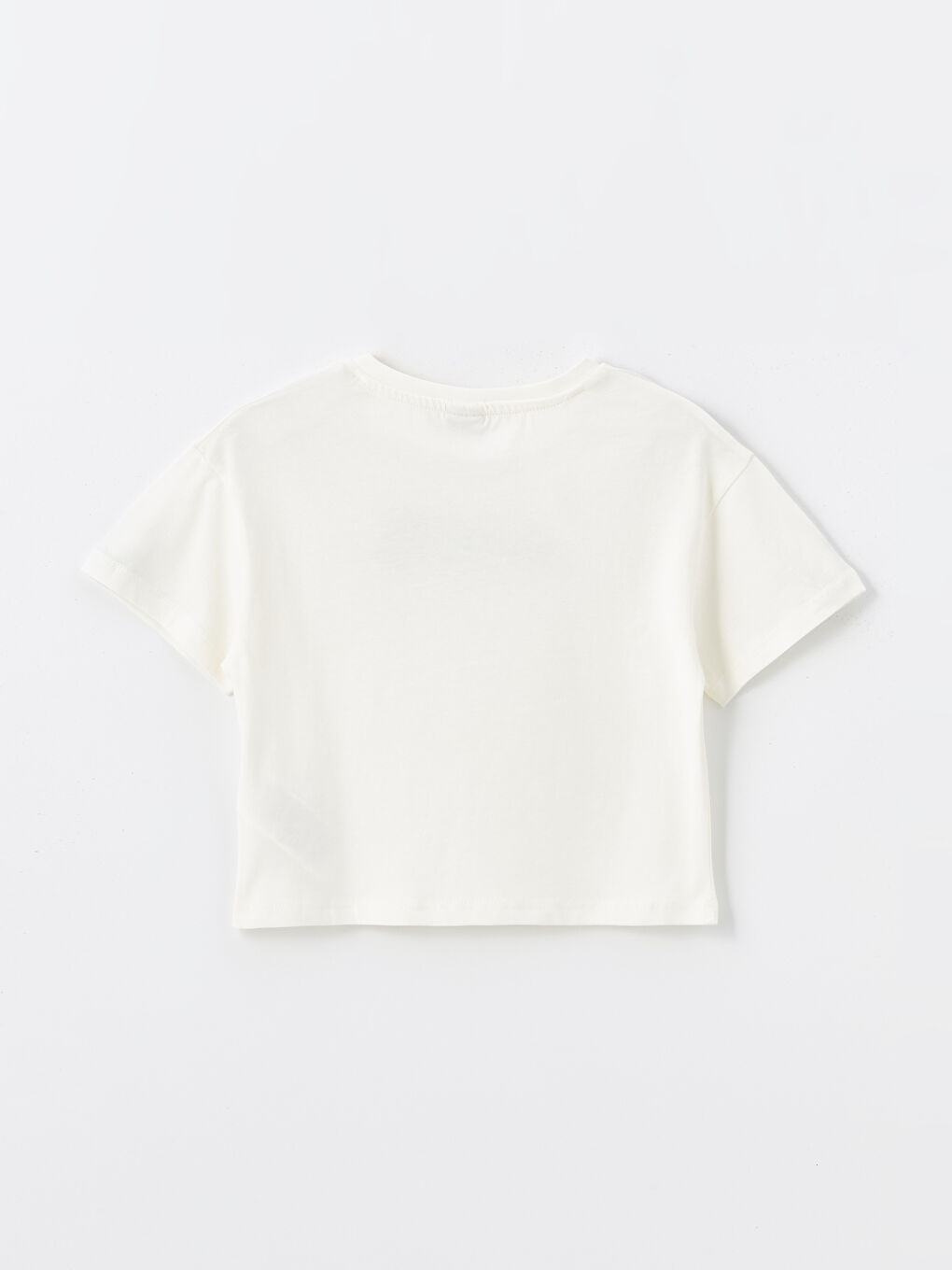 Crew Neck Short Sleeve Girls T-Shirt -S4N897Z4-FDU