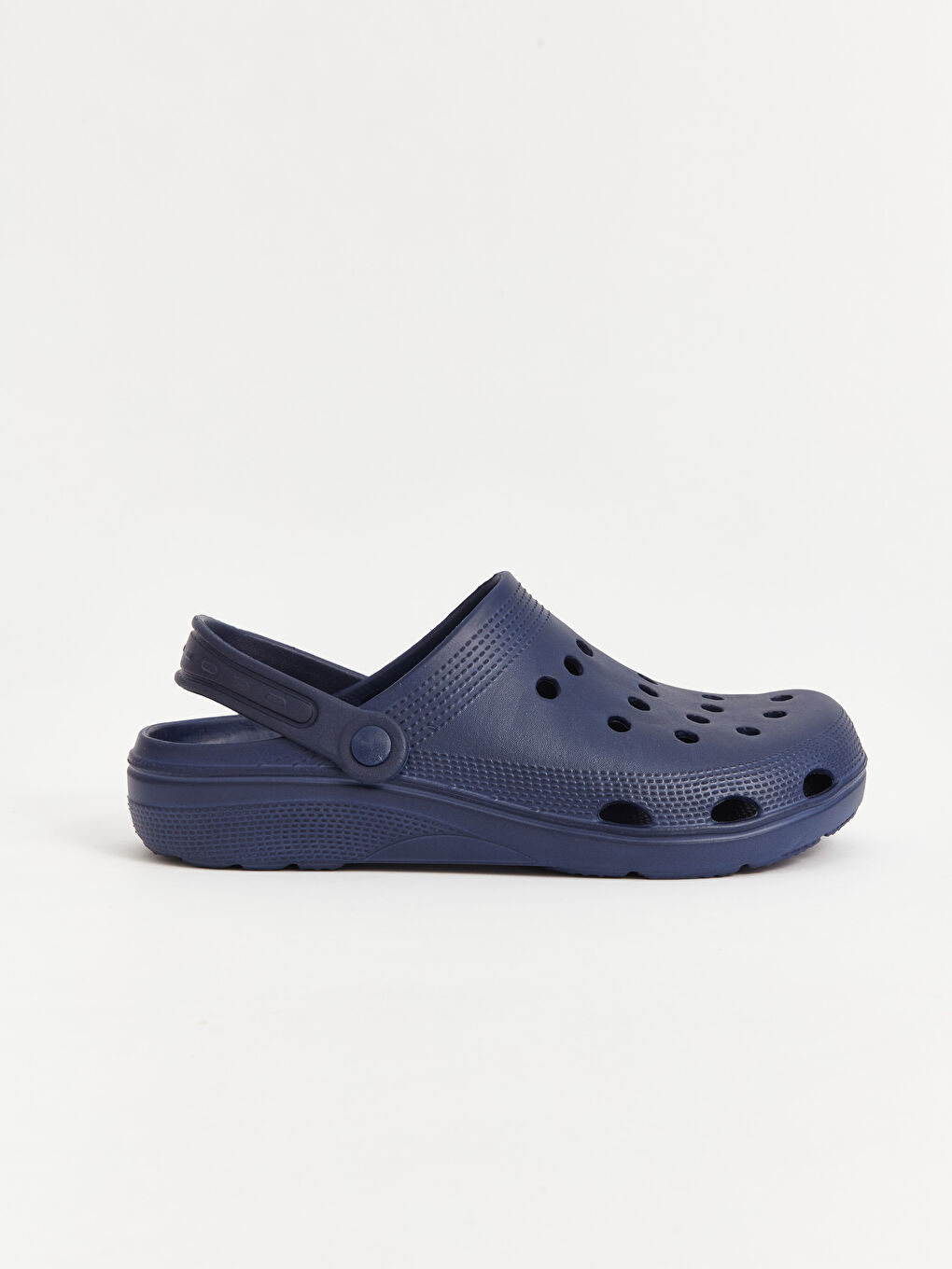 Lacivert Önü Kapalı Erkek Plaj Sandaleti-1