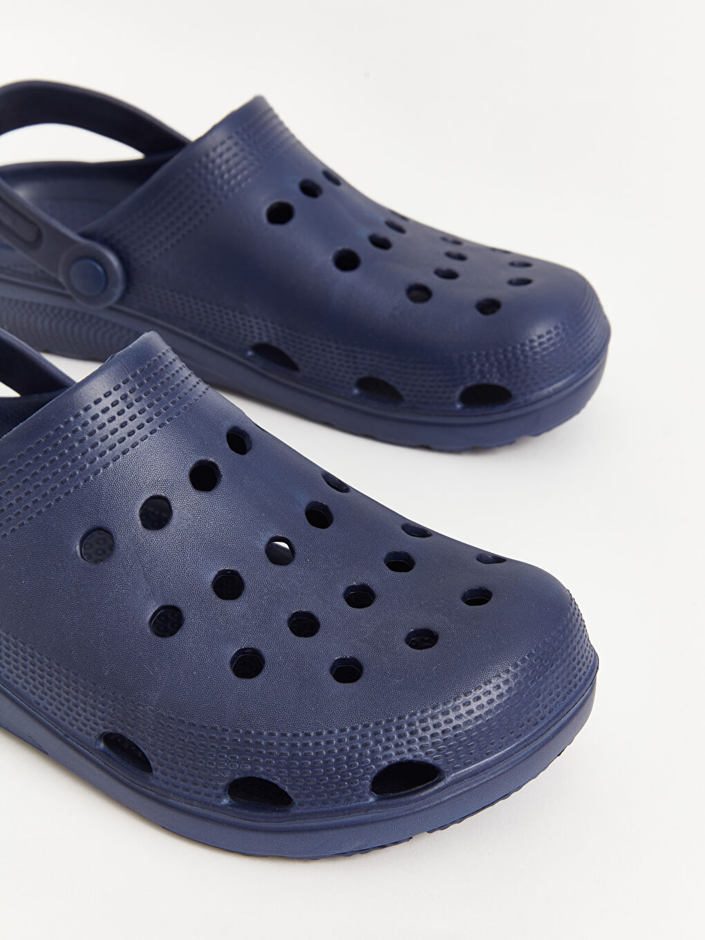 Lacivert Önü Kapalı Erkek Plaj Sandaleti-2