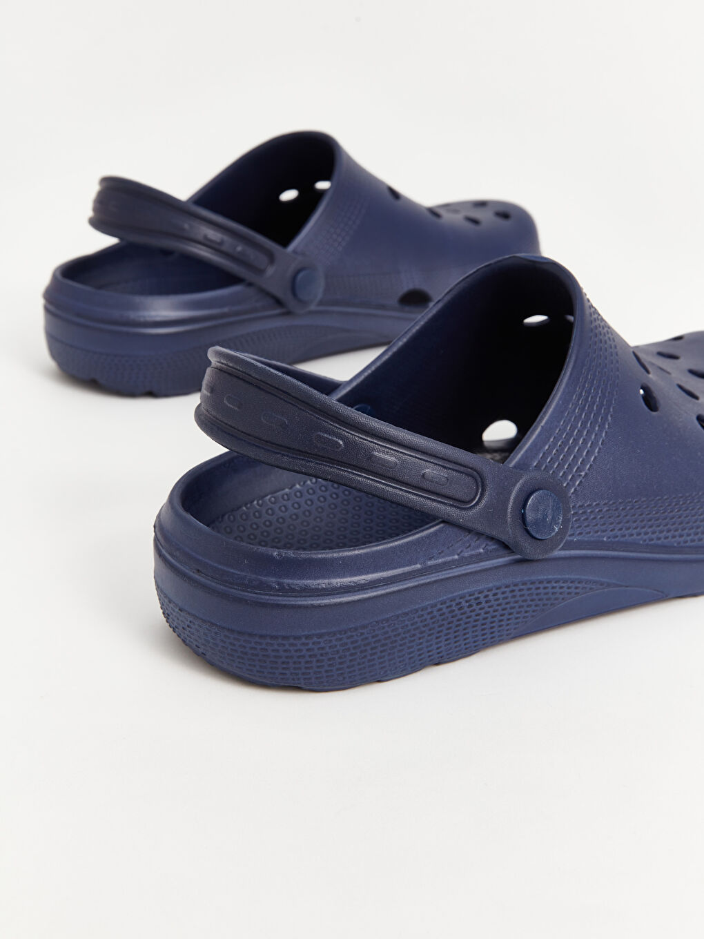 Lacivert Önü Kapalı Erkek Plaj Sandaleti-4