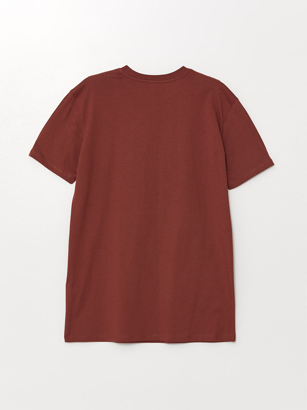 LCW Modest Bordo Bisiklet Yaka Baskılı Kadın Tunik - 5