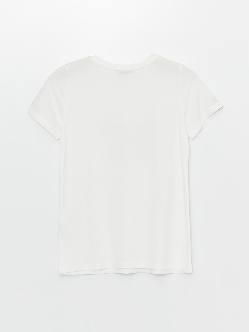 Crew Neck Printed Short Sleeve Women's T-shirt -S4NB34Z8-R9J