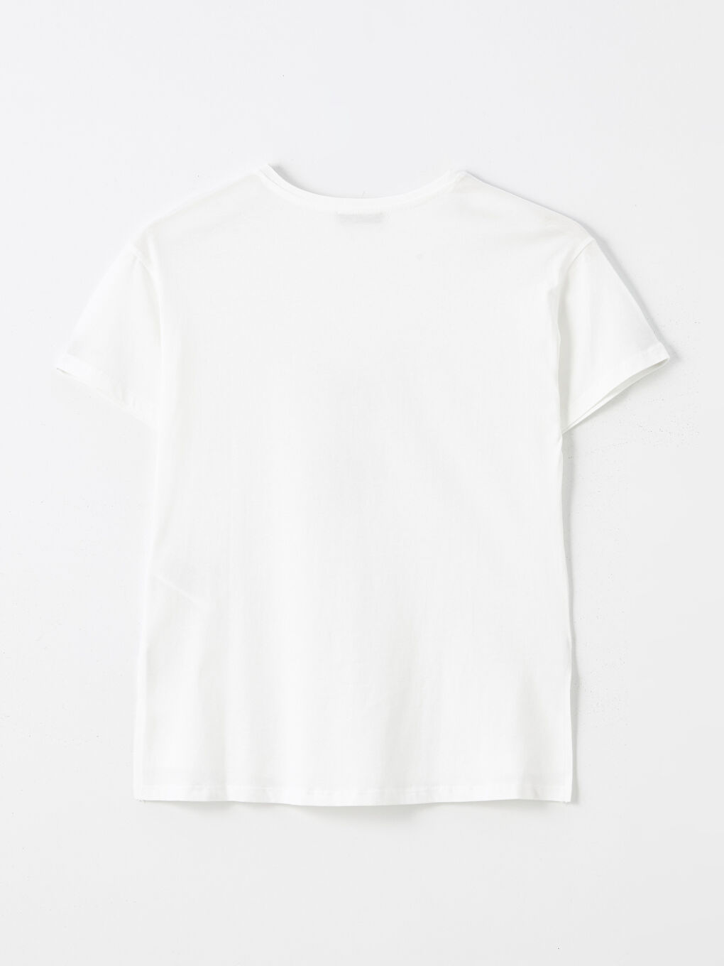 Crew Neck Printed Short Sleeve Women's T-shirt -S4NB54Z8-R9J