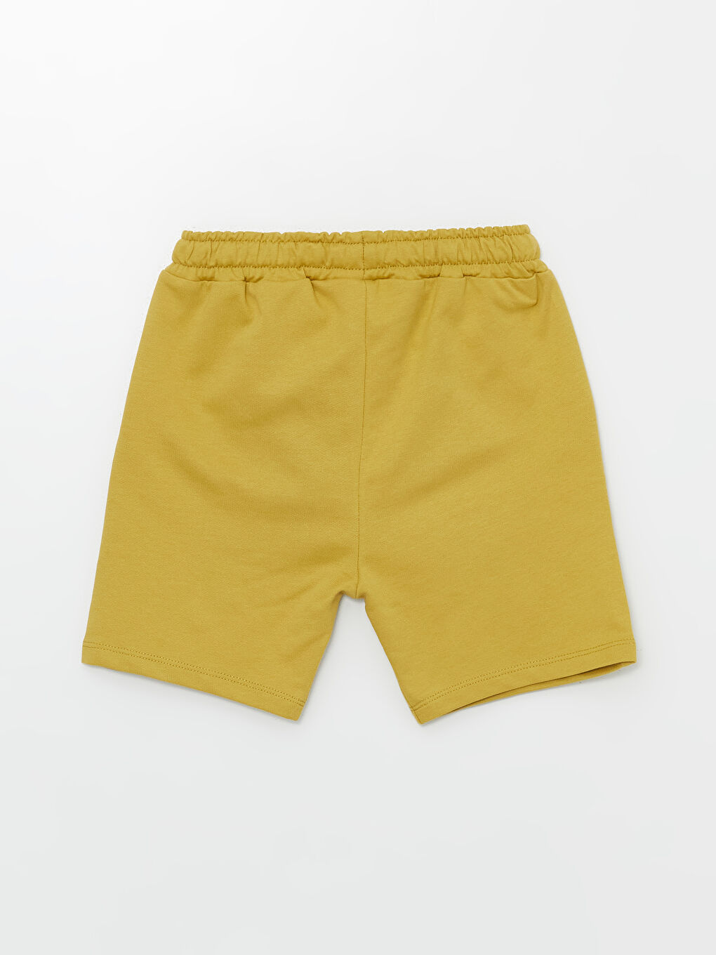 Sarı Beli Lastikli Erkek Çocuk Şort-1