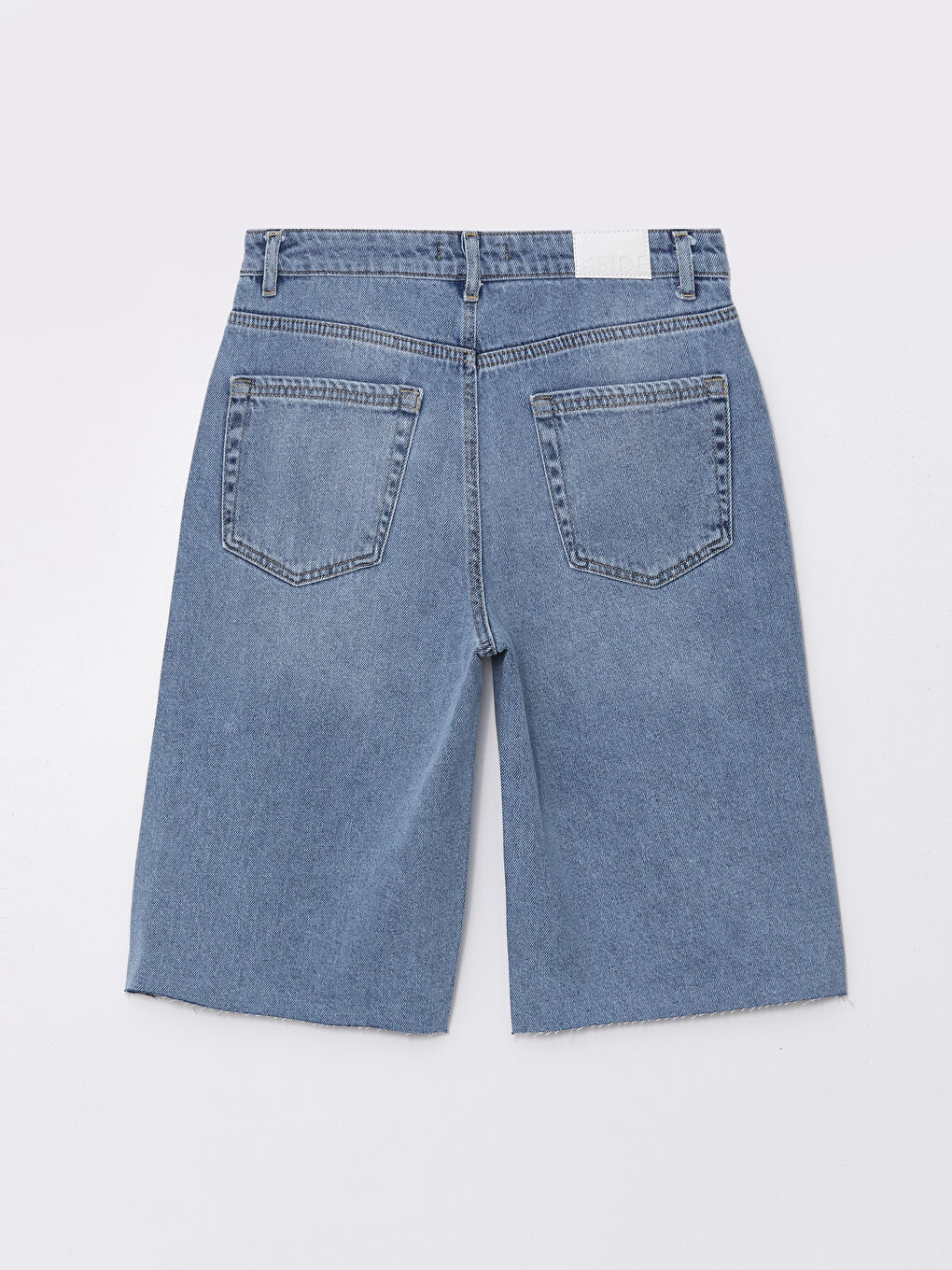 XSIDE Açık Mavi Bermuda Fit Kadın Jean Şort - 5