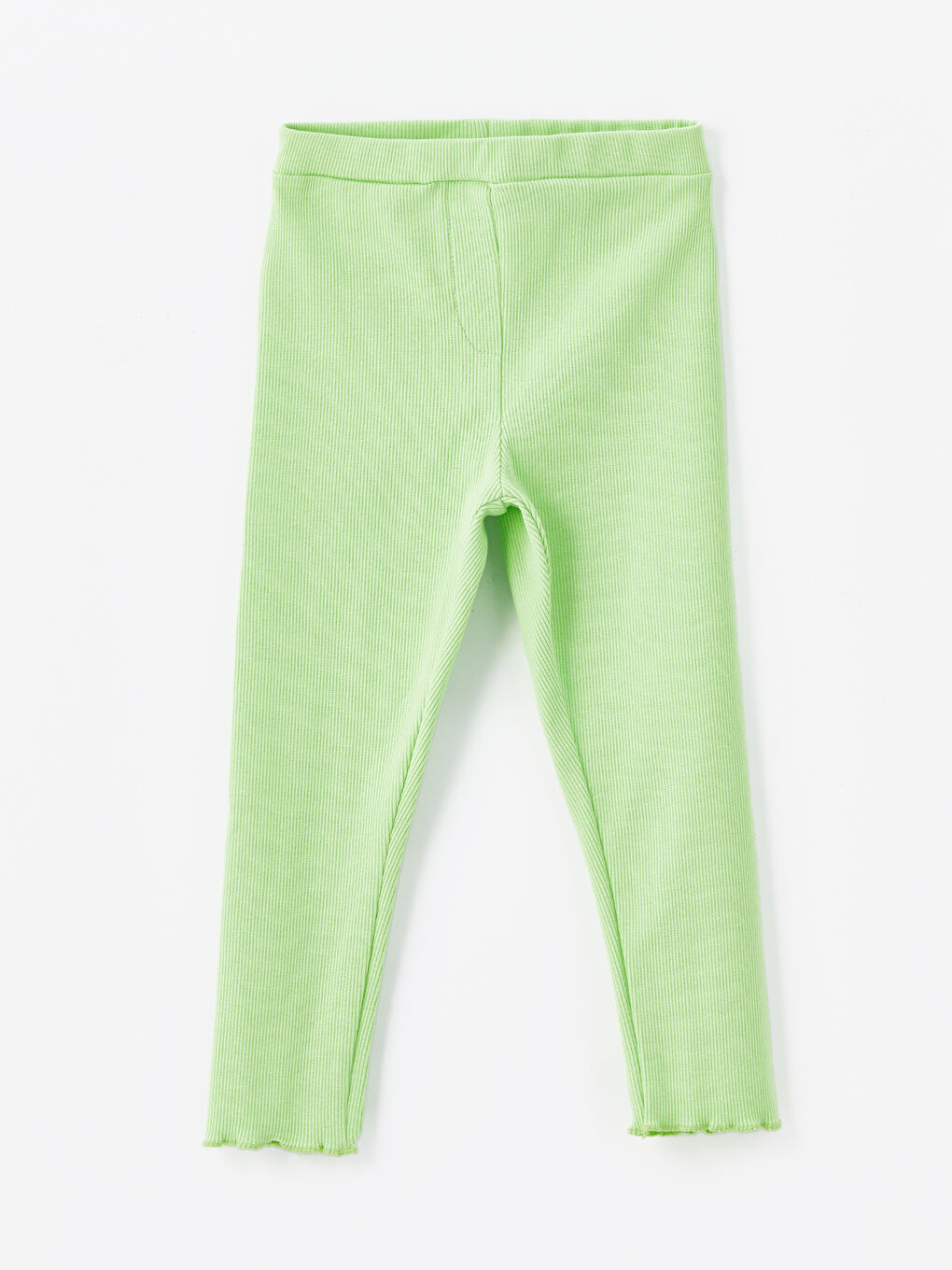 Beyaz Bisiklet Yaka Kısa Kollu Baskılı Kız Bebek Tişört ve Tayt 2'li Takım-2