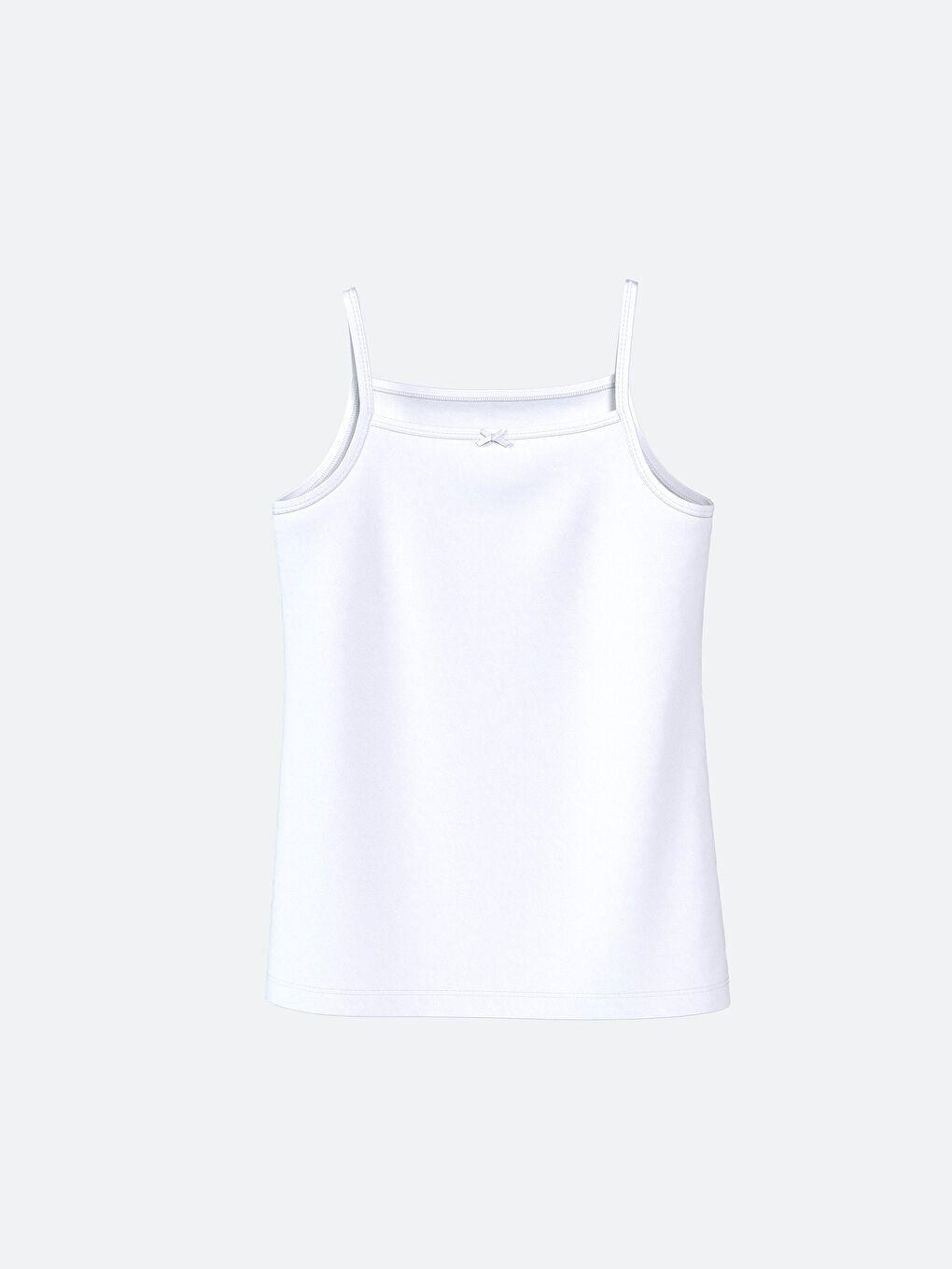 Pembe Kare Yaka Kız Çocuk Atlet 2'li-2