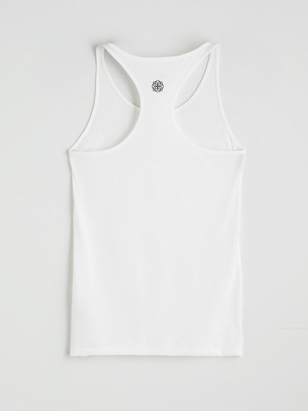 Ekru U Yaka Kadın Sporcu Atleti-6