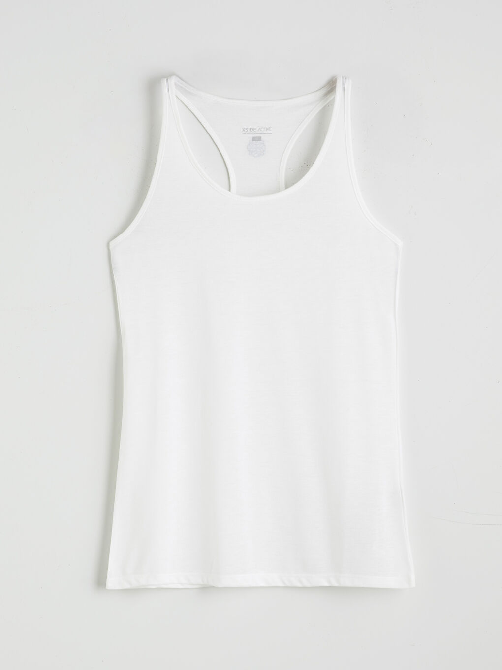 Ekru U Yaka Kadın Sporcu Atleti-4