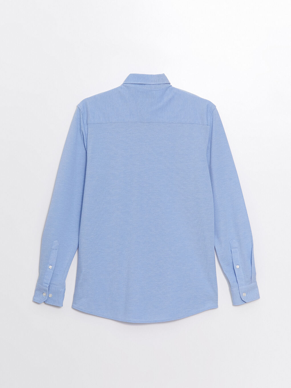 Slim Fit Long Sleeve Oxford Men's Shirt -S4NF19Z8-QKN