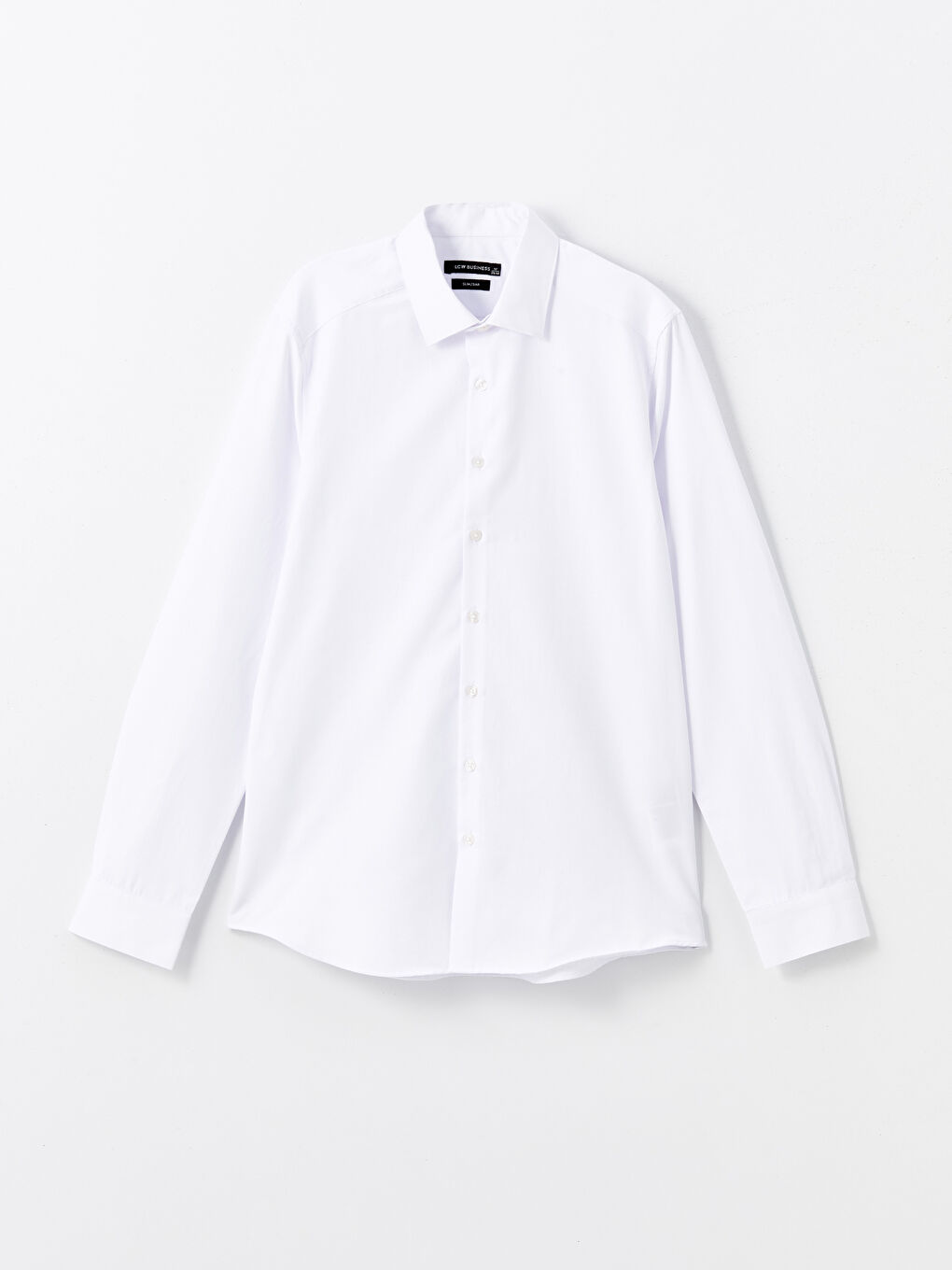 LCWAIKIKI فەرمی کراس قۆڵ درێژ باریک فیت گاباردین بۆ پیاوان -S4NF43Z8-JYX