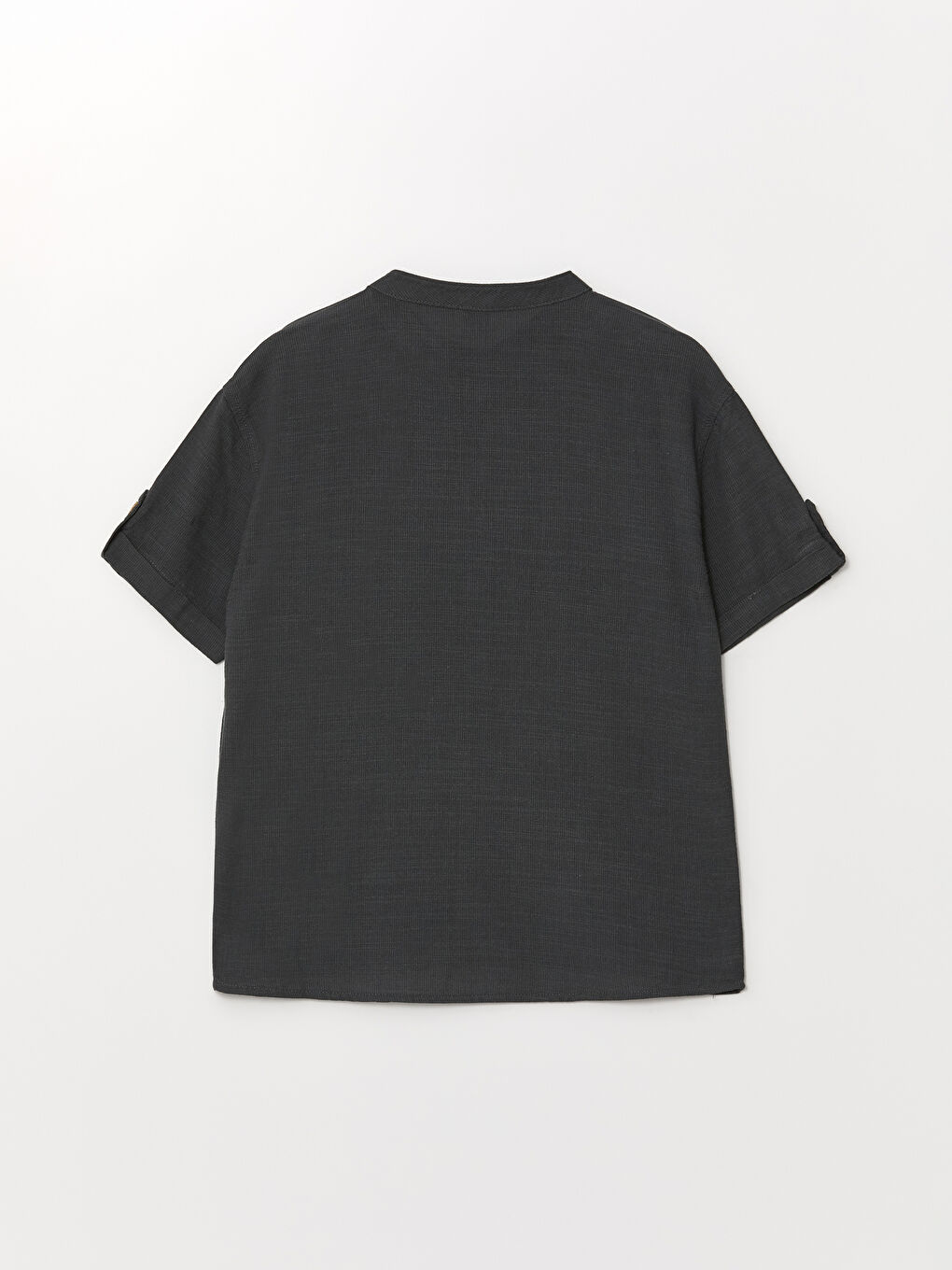 Grandad Collar Short Sleeve Baby Boys' Shirt -S4NG48Z1-R4W