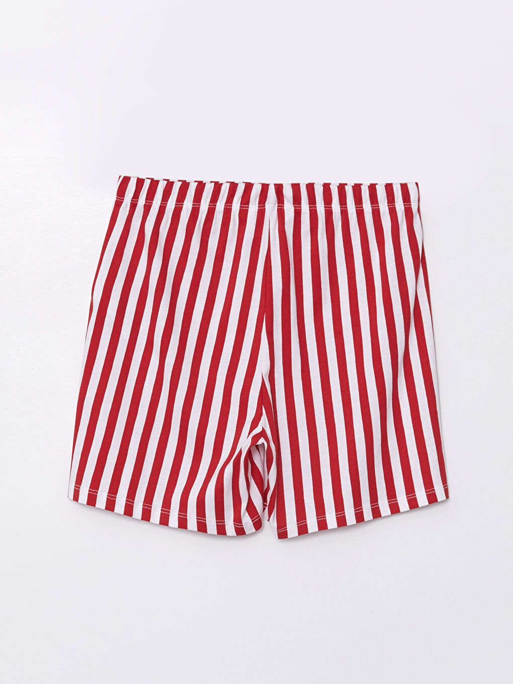 Crew Neck Printed Short Sleeve Women's Short Pyjamas Set-8