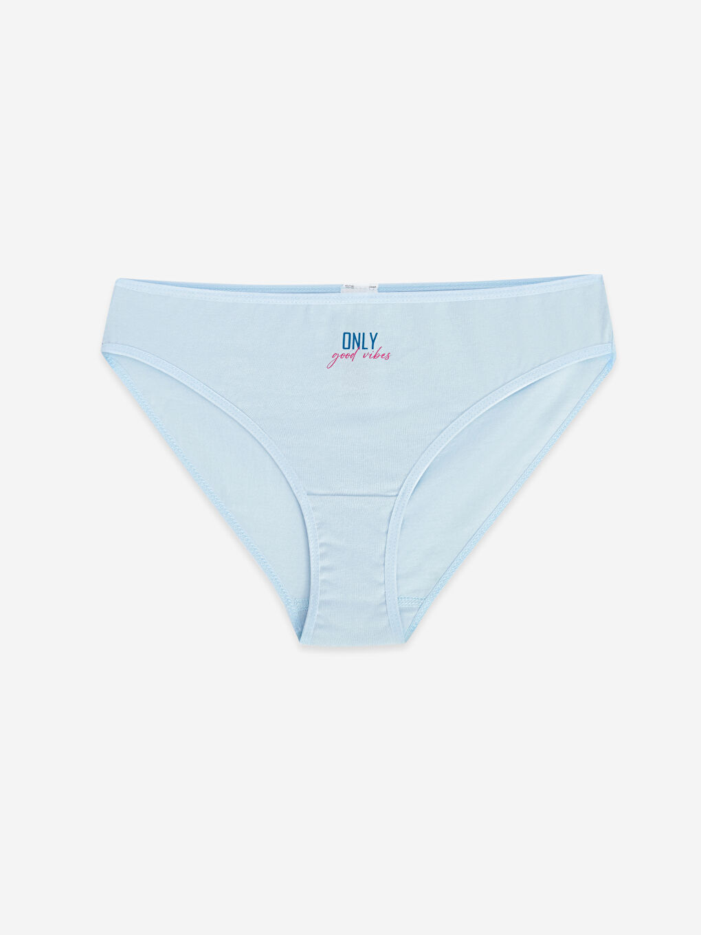 Mavi Baskılı Bikini Külot