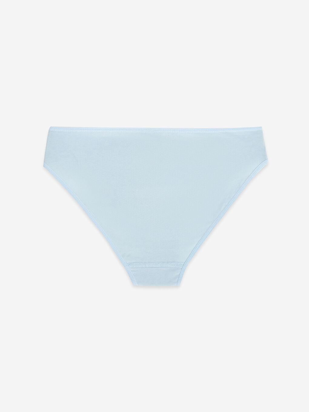 Mavi Baskılı Bikini Külot-1