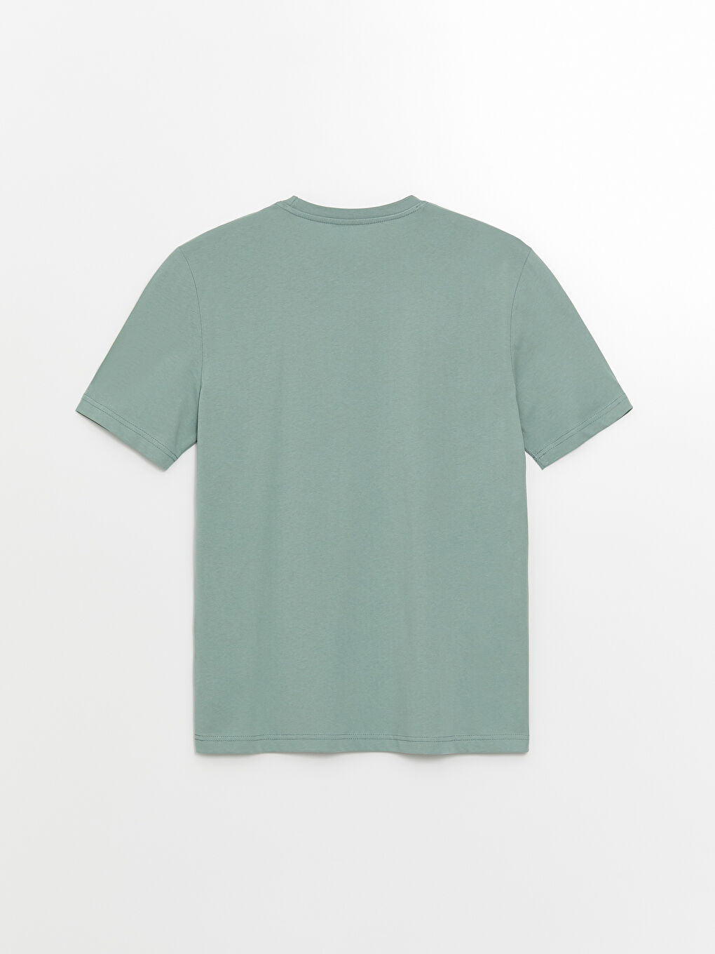 Yeşil Bisiklet Yaka Kısa Kollu İstanbul Baskılı Penye Erkek Tişört-6