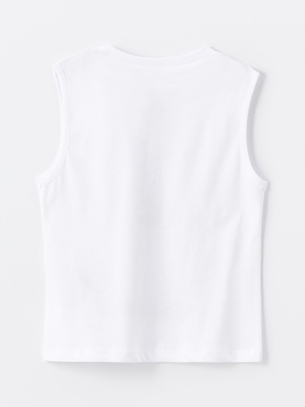 Beyaz Bisiklet Yaka Fenerbahçe Baskılı Erkek Bebek Yüzme Takım-2