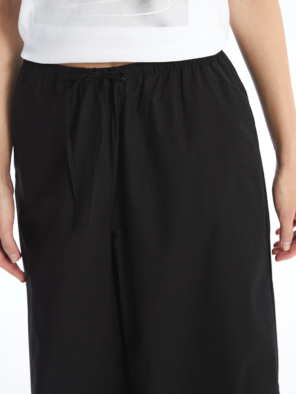 Elastic Waist Regular Bell-Bottoms Women's Trousers -S4NL20Z8-CVL